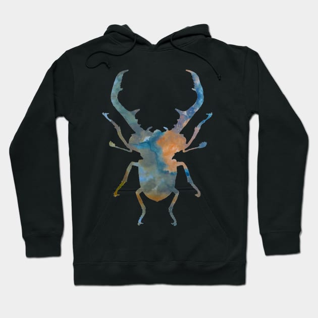 Stag Beetle Hoodie by BittenByErmines